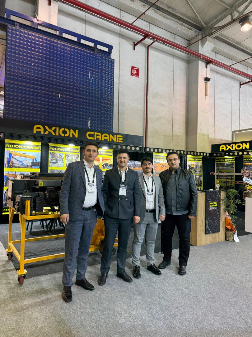 AXION CRANE  MEEXX 2025 Makine ve Teknolojileri Fuarın 'da
